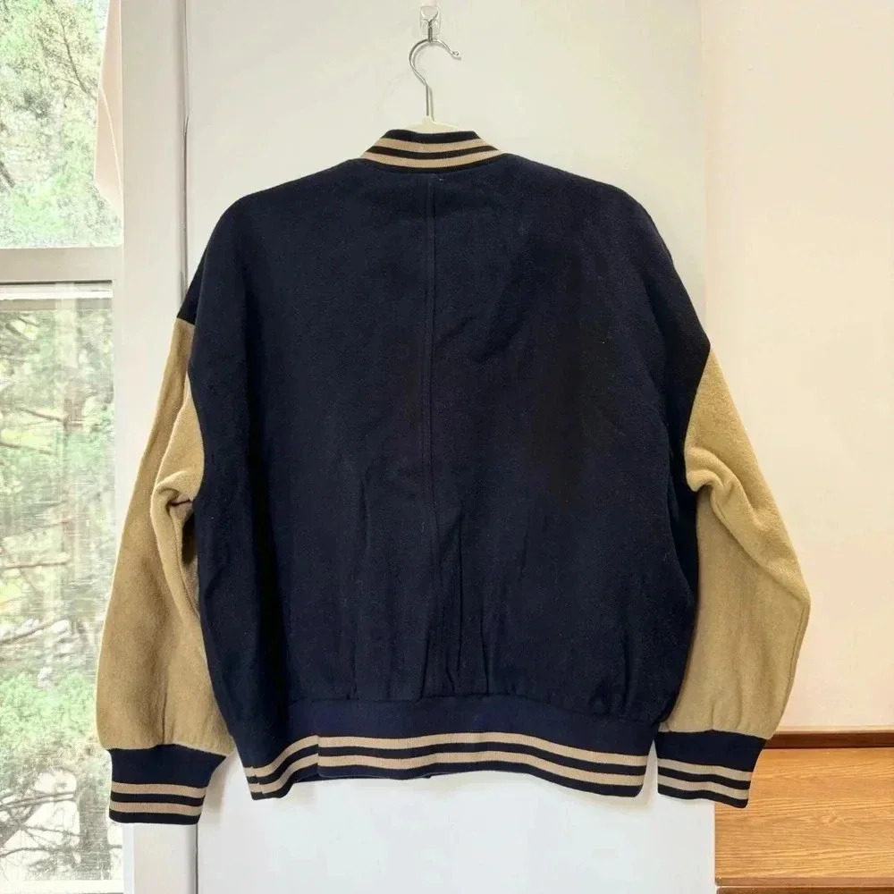 NWT Free People Home Run Varsity Bomber Jacket - Picture 9 of 16